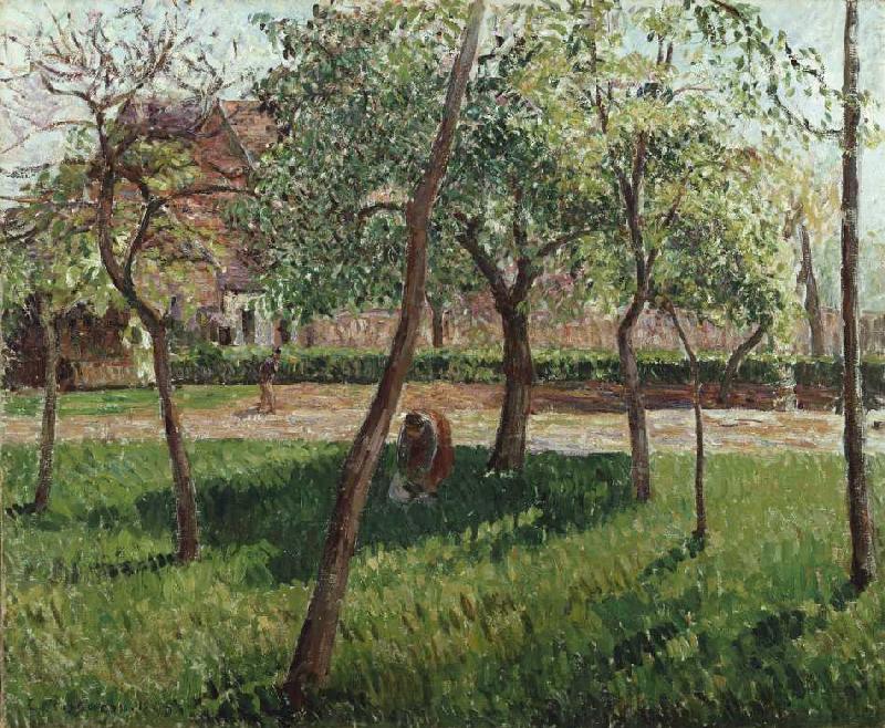 Garten in Eragny od Camille Pissarro