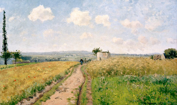 Pissarro / June Morning near Pontoise od Camille Pissarro