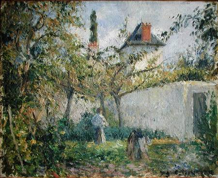 Kitchen Garden and Orchard, Pontoise od Camille Pissarro