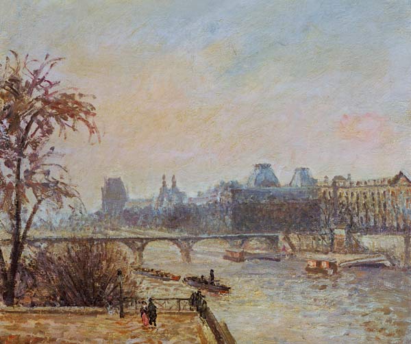 The Seine and the Louvre od Camille Pissarro