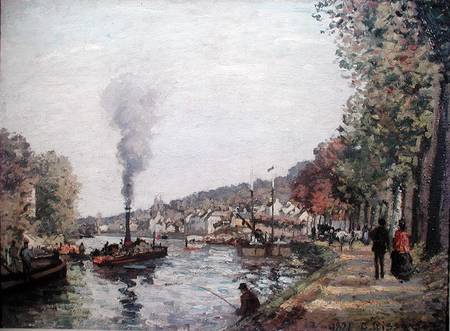 The Seine at Marly od Camille Pissarro
