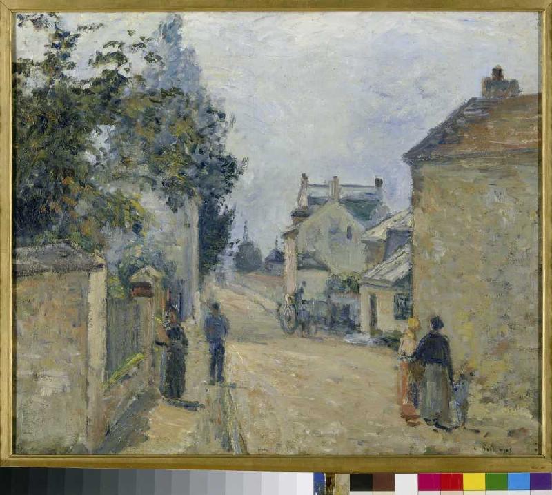 Strasse in the hermitage, Pontoise od Camille Pissarro