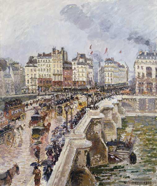 The Pont Neuf od Camille Pissarro