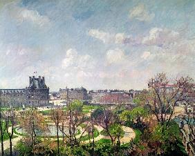 The Garden of the Tuileries, Morning, Spring