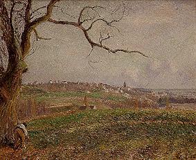 Vue de Pontoise od Camille Pissarro