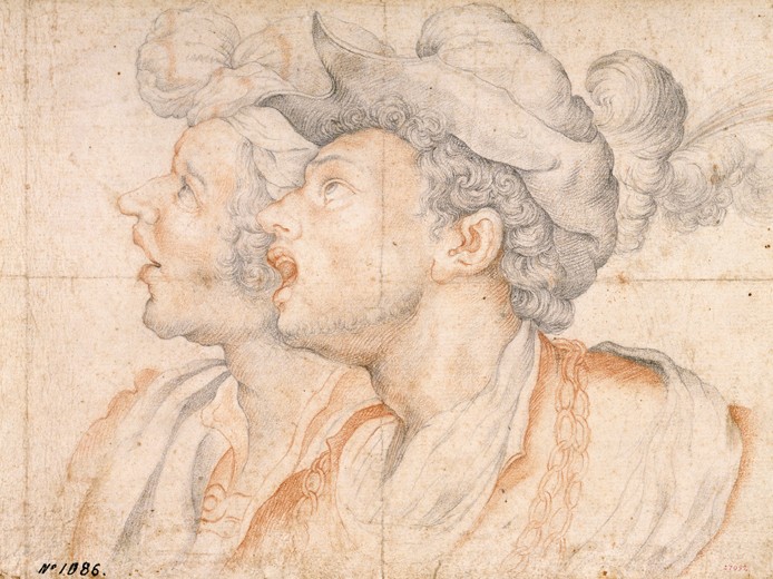 Two Youths' Heads od Camillo Procaccini