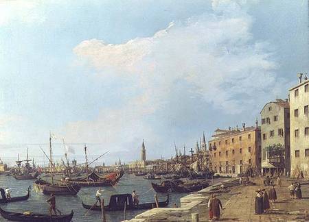 The Riva Degli Schiavoni od Giovanni Antonio Canal (Canaletto)
