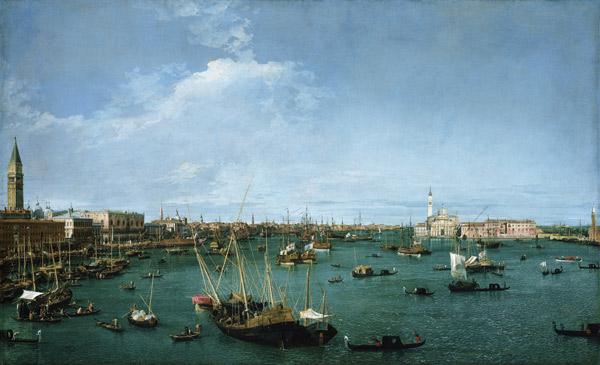 Bacino di San Marco, Benátky od Giovanni Antonio Canal (Canaletto)