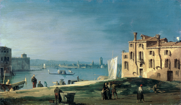 Blick von San Pietro auf die Insel Murano. od Giovanni Antonio Canal (Canaletto)