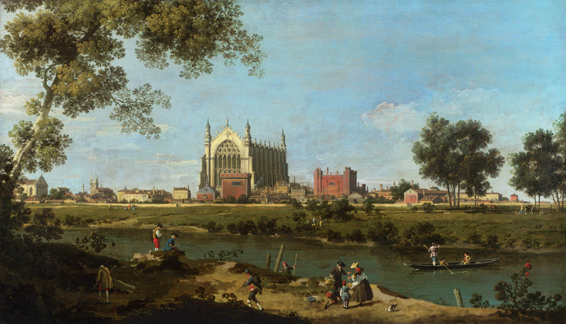 Eton College od Giovanni Antonio Canal (Canaletto)