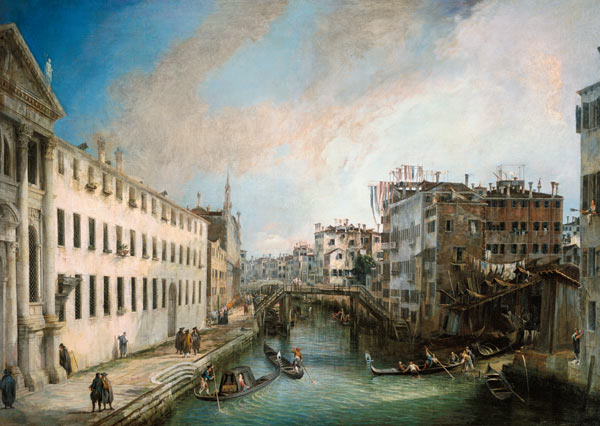 Rio dei Mendicanti od Giovanni Antonio Canal (Canaletto)