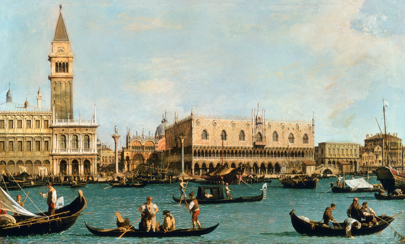 Venice from the Bacino od Giovanni Antonio Canal (Canaletto)