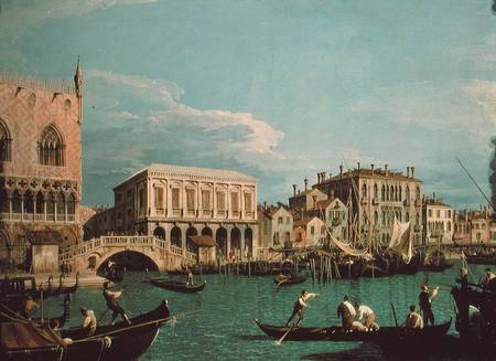 Bridge of Sighs od Giovanni Antonio Canal (Canaletto)