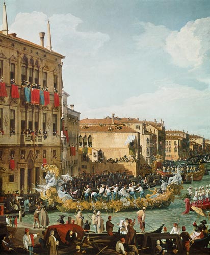 Carnival od Giovanni Antonio Canal (Canaletto)