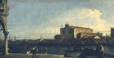 The Church of S. Giovanni dei Battuti, Murano od Giovanni Antonio Canal (Canaletto)