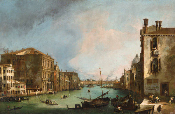The Grand Canal in Venice od Giovanni Antonio Canal (Canaletto)