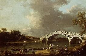The Old whale clay bridge od Giovanni Antonio Canal (Canaletto)