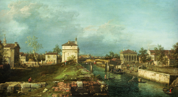 Padua, Porta Portello / Canaletto od Giovanni Antonio Canal (Canaletto)
