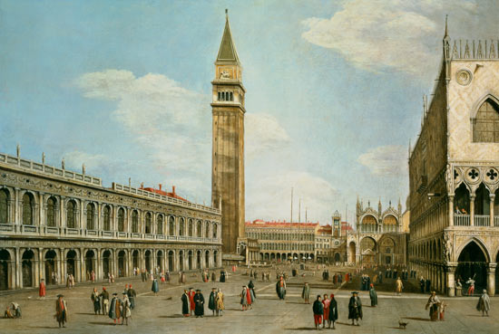 Piazza di San Marco od Giovanni Antonio Canal (Canaletto)
