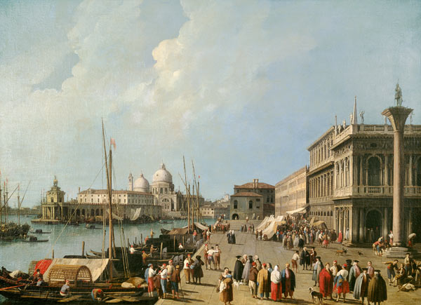 Santa Maria della Salute od Giovanni Antonio Canal (Canaletto)
