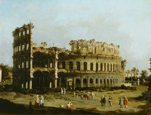 The Colosseum od Giovanni Antonio Canal (Canaletto)