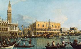 The doge palace with the Piazzetta