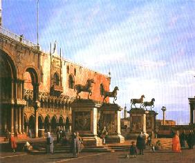 Caprice: The Horses of p. Marco in The Piazzetta