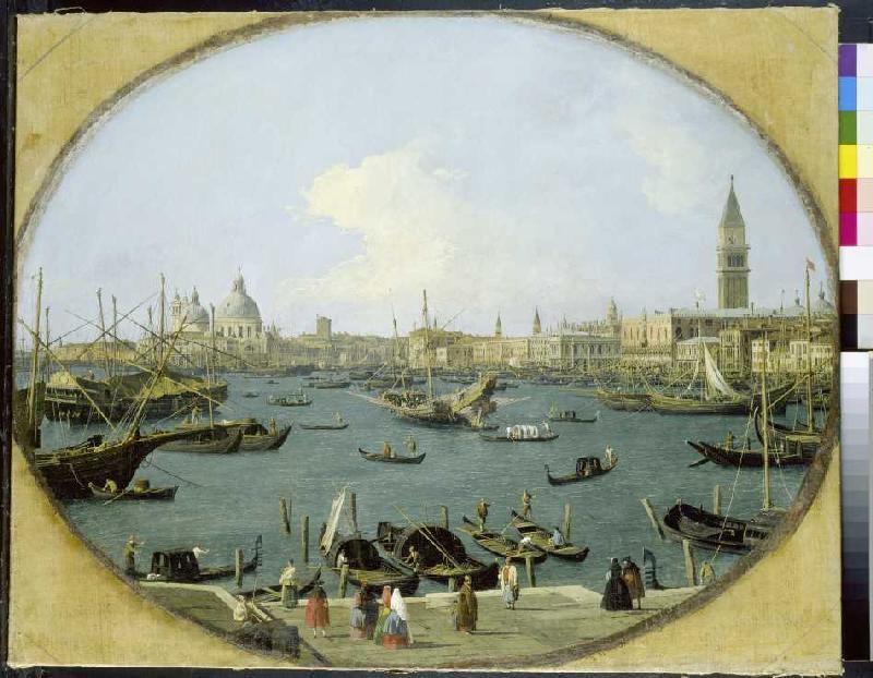 Venice, seen by S.Giorgio Maggiore od Giovanni Antonio Canal (Canaletto)