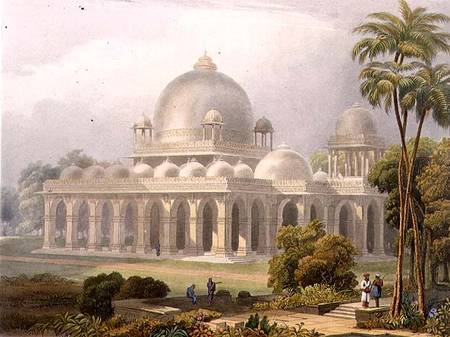 The Roza at Mehmoodabad in Guzerat, or the Tomb of Vizier of Sultan Mehmood, from Volume II of 'Scen od Captain Robert M. Grindlay