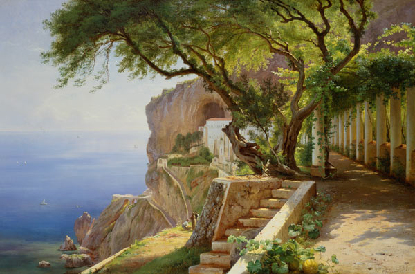 Amalfi od Carl Frederik Aagaard