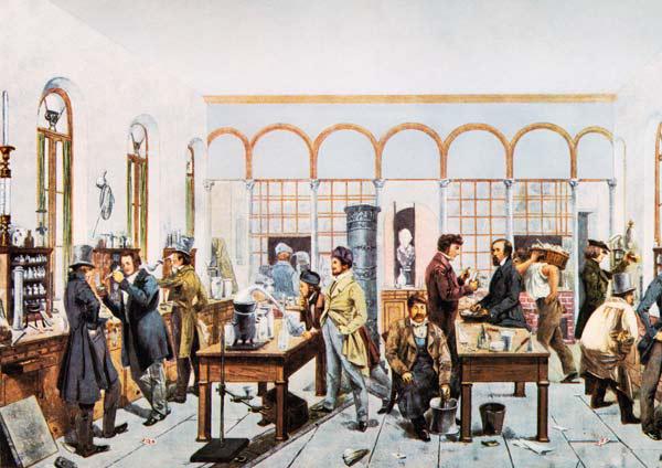 Justus von Liebig, Laboratory