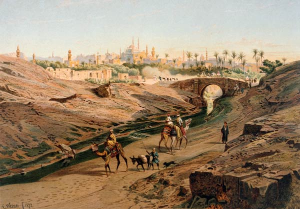 Cairo od Carl Friedr.Heinrich Werner