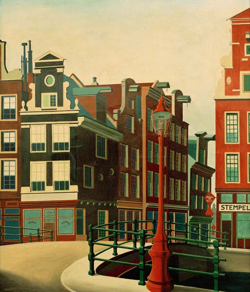 Amsterdam, Singelgracht, 1925. od Carl Grossberg
