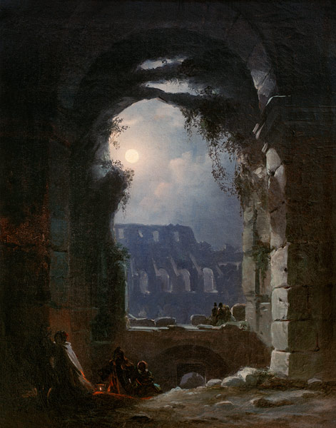 The Colosseum In the Night od Carl Gustav Carus