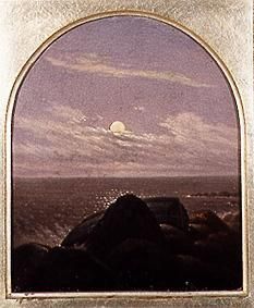 Sea coast in the moonlight od Carl Gustav Carus