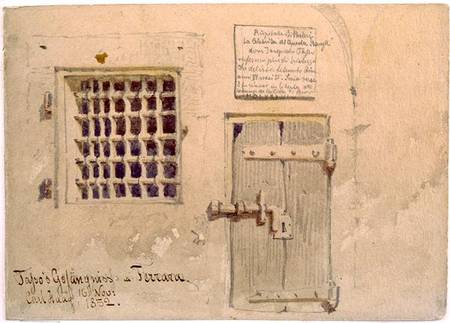 Jasso's Prison in Ferrara od Carl Haag