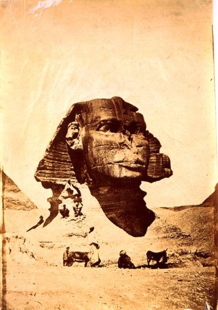 Sphinx at Giza od Carl Haag