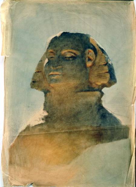 Sphinx at Giza od Carl Haag
