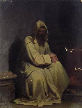 Portrait of a Monk Seated