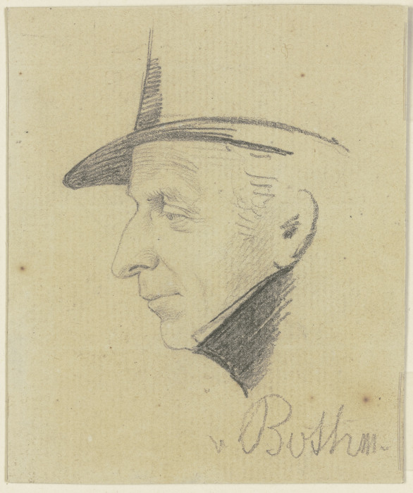 Portrait of Bothmer od Carl Hoff