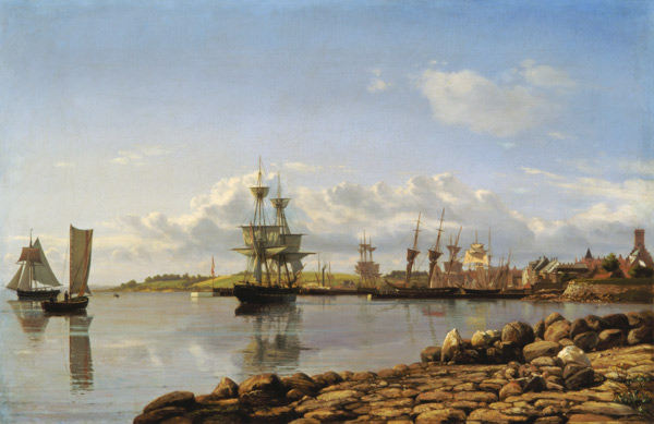 Shipping off a Baltic Port od Carl Johan Larsen