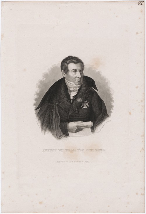 August Wilhelm von Schlegel (1767-1845) od Carl Mayer