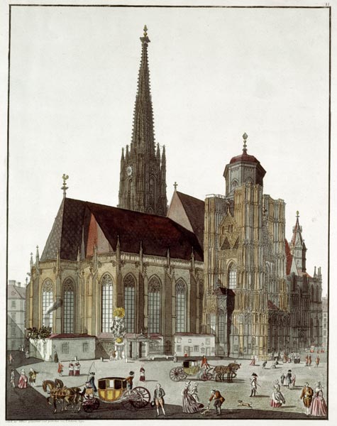 Vienna , St.Stephens Cath. od Carl Schütz