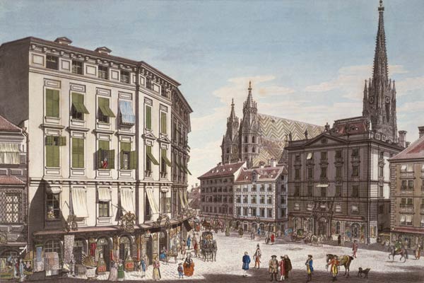 Vienna, Stock-im-Eisen-Platz od Carl Schütz
