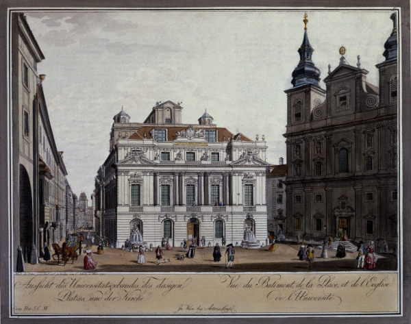 Vienna, Old University od Carl Schütz