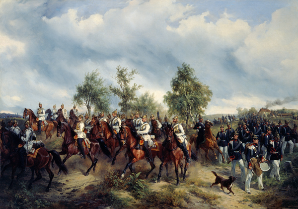 The Prussian cavalry in the expedition od Carl Schulz