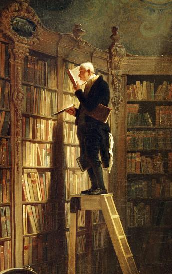 The bookworm (detail)