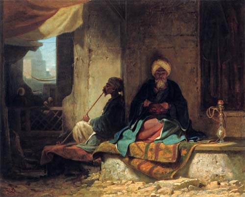 In the Turkish bazaar od Carl Spitzweg