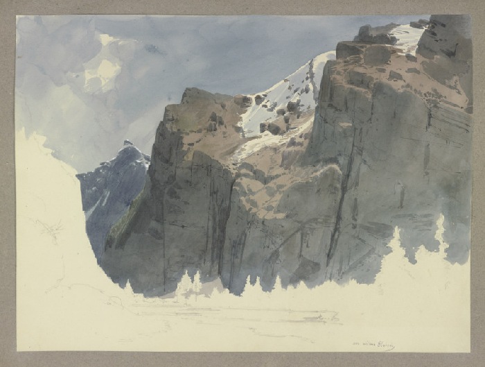Alpine landscape od Carl Theodor Reiffenstein