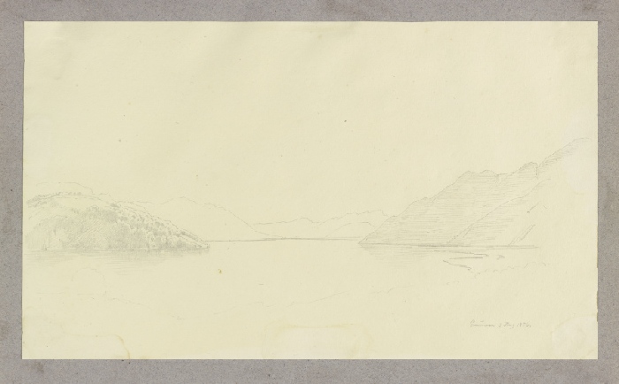 Lake Lucerne od Carl Theodor Reiffenstein